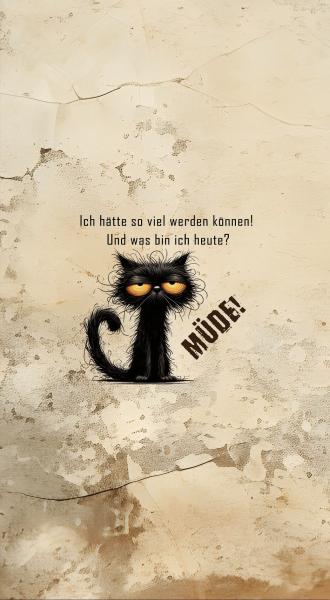 Ich hätte so viel werden können... - Kunstleder Portmoneepanel